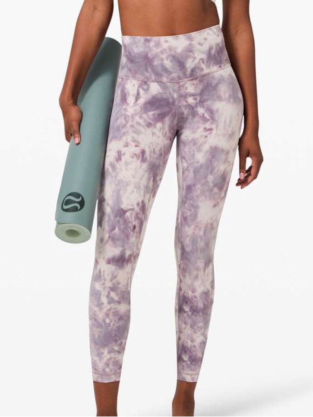 lululemon align purple tie-dye Leggings